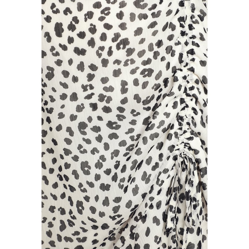 Lulu “Wild Ride” Leopard High Low Ruffle MaxiDress - Picture 6 of 9